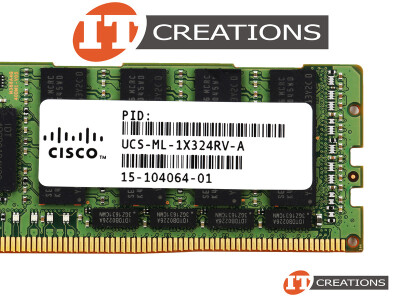 CISCO 32GB PC4-19200 DDR4-2400T-L LOAD REDUCED 4DRX4 / 4RX4 CL17 288 PIN 1.20V MEMORY MODULE LRDIMM ( PC4-2400T-L ) video