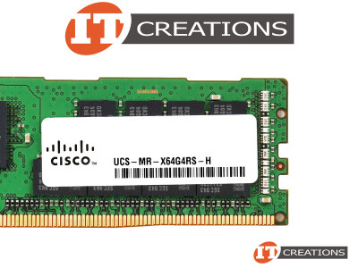 CISCO 64GB PC4-21300 DDR4-2666V-R REGISTERED ECC 2S2RX4 CL19 288 PIN 1.20V MEMORY MODULE ( PC4-2666V-R ) video