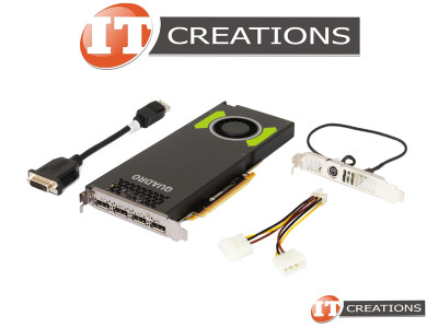 PNY NVIDIA QUADRO P4000 PASCAL GPU 8GB 1792 CUDA CORES MEMORY INTERFACE 256 BIT GDDR5 MEMORY BANDWIDTH 243GB/S PCI-E 3.0 X16 ( 4 ) FOUR DISPLAYPORTS D video