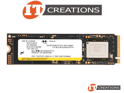 DELL 2048GB 176-LAYER TLC PCIE GEN4 X4 NVME M.2 2280 3400 SERIES 176 LAYERS TRIPLE LEVEL CELL NAND READS 6600MB/S WRITES 5000MB/S SOLID STATE DRIVE SSD ( 2TB / 2000GB ) - M KEY PCI-E 4.0 NON VOLATILE MEMORY EXPRESS 1.4 video
