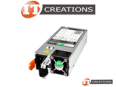 DELL POWER SUPPLY 2000W 100-240V 50-60HZ 11.5A 80 PLUS PLATINUM 94% EFFICIENCY EXTENDED POWER PERFORMANCE EPP HOT PLUG video