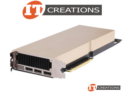DELL NVIDIA A40 GPU ACCELERATOR 48GB 10752 CUDA CORES MEMORY INTERFACE 384 BIT GDDR6 MEMORY BANDWIDTH 696GB/S PCI-E 4.0 X16 ( 3 ) THREE DISPLAYPORTS DP GENERAL PURPOSE GRAPHICS PROCESSING UNIT GPGPU - AMPERE TECHNOLOGY PASSIVE HEATSINK video