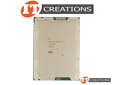 INTEL XEON 20C/0C 20 CORE PROCESSOR W7-3445 2.60GHZ BASE / 4.80GHZ MAX 52.5MB CACHE 0 GT/S BUS SPEED TDP 270W / 324W FCLGA4677 ( SAPPHIRE RAPIDS ) - 20 P-CORES / 0 E-CORES video