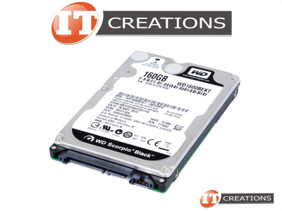 WESTERN DIGITAL 160GB 7.2K RPM SATA 2.5 INCH SMALL FORM FACTOR SFF WD SCORPIO BLACK 3GB/S 16MB CACHE HARD DRIVE video