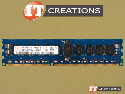DELL COMPATIBLE 4GB PC3L-10600R DDR3-1333 REGISTERED ECC 2RX8 CL9 240 PIN 1.35V LOW VOLTAGE MEMORY MODULE video