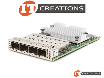 DELL / BROADCOM 57504 OCP 3.0 NIC 25GB/S QUAD PORT SFP28 OCP3 MEZZANINE CARD - BCM957504 / BCM57504 25GB/S ETHERNET OPEN COMPUTE PROJECT GEN3 NETWORK INTERFACE CARD SUPPORTS PCI-E 4.0 X16 SPEEDS ( 4 ) FOUR SMALL FORM FACTOR PLUGGABLE 28 TRANSCEIVER SLOTS video