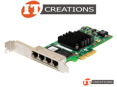 DELL INTEL NETWORK CARD I350-T4 1GBE PCI-E 2.1 X4 ( 5.0 GT/S ) 10 / 100 / 1000 QUAD PORT ETHERNET SERVER ADAPTER video