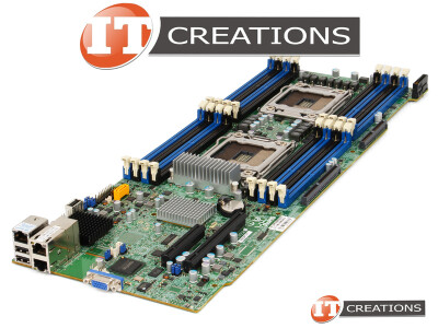 SUPERMICRO MOTHERBOARD - SYSTEM BOARD ( 2 ) TWO FCLGA2011 CPU R SOCKETS ( INTEL XEON E5-2600 / E5-2600V2 SERIES ) ( 16 ) SIXTEEN DDR3 DIMM SLOTS ( MBD-X9DRT-PT ) video
