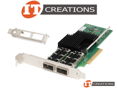 DELL / INTEL XL710-QDA2 CNA 40GBE DUAL PORT QSFP+ PCI-E 3.0 X8 CONVERGED NETWORK ADAPTER - XL710QDA2 40GB/S ETHERNET 2-PORT / 40GQSFP 2P / DP40 ( 2 ) TWO QUAD SMALL FORM FACTOR PLUGGABLE PLUS TRANSCEIVER SLOTS video