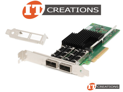 DELL / INTEL XL710-QDA2 CNA 40GBE DUAL PORT QSFP+ PCI-E 3.0 X8 CONVERGED NETWORK ADAPTER - XL710QDA2 40GB/S ETHERNET 2-PORT / 40GQSFP 2P / DP40 ( 2 ) TWO QUAD SMALL FORM FACTOR PLUGGABLE PLUS TRANSCEIVER SLOTS video