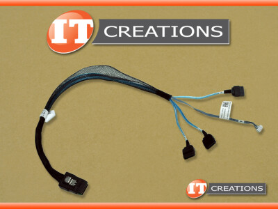DELL MINI SAS TO X3 SATA CABLE - 16 INCH ( 1 ) ONE SFF-8087 TO ( 3 ) THREE SERIAL ATA CONNECTORS ( 1 ) ONE SIGNAL 5 PIN CONNECTOR video