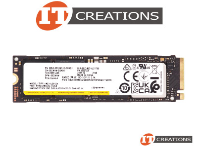 DELL 512GB V-NAND PCIE GEN4 X4 NVME M.2 2280 VNAND READS 6900MB/S WRITES 5000MB/S SOLID STATE DRIVE SSD - M KEY PCI-E 4.0 4 LANES NON VOLATILE MEMORY EXPRESS video