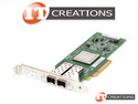 IBM QLOGIC QLE2562 HBA 8GB PCI-E 2.0 X8 DUAL PORT FIBRE CHANNEL 82Q HOST BUS ADAPTER - ( 2 ) TWO SFP TRANSCEIVER PORTS