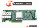 IBM QLOGIC QLE2562 HBA 8GB PCI-E 2.0 X8 DUAL PORT FIBRE CHANNEL 82Q HOST BUS ADAPTER - ( 2 ) TWO SFP TRANSCEIVER PORTS preview image #1