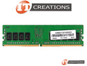 LENOVO 8GB PC4-19200 DDR4-2400T-R REGISTERED ECC 2RX8 CL17 288 PIN 1.20V MEMORY MODULE ( PC4-2400T-R ) preview image #1