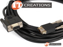 NULL MODEM MICRO DB9 TO DB9 FEMALE 25 FT CABLE preview image #1