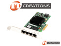 DELL INTEL NETWORK CARD I350-T4 10 / 100 / 1000 QUAD PORT PCI-E 2.1 X4 ( 5.0 GT/S ) ETHERNET SERVER ADAPTER preview image #0