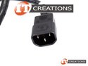 HP POWER CORD IEC-320 C13 C14 0.6M - 2 FT 6 IN 10A 250V ( 24 INCH ) preview image #2