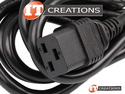 HP POWER CORD C19 C20 8.2 FT BLACK COLOR - 98.5 INCH ( 94.5 IN ) LS-19 TO LS-20  ( SU01001-13002 ) preview image #2