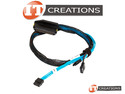 HP SAS TO X2 SATA CABLE FOR HP PROLIANT DL160 G6 - 27 INCH SFF-8484 ( RIGHT ANGLE ) TO ( 2) TWO SERIAL ATA CONNECTORS ( 1 ) ONE 10 PIN ( 9 PIN / 1 BLOCKED )