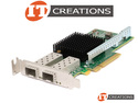 DELL / SILICOM 10GBE DUAL PORT SFP+ PCI-E 2.0 X8 ETHERNET SERVER ADAPTER - INTEL 82599ES BASED 10GB/S 2-PORT / 10GSFP 2P / DP10 NETWORK CARD ( 2 ) TWO SMALL FORM FACTOR PLUGGABLE PLUS TRANSCEIVER SLOTS