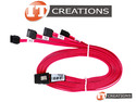 MOLEX MINI SAS TO X4 SATA CABLE - ( 1 ) ONE SFF-8087 TO ( 4 ) FOUR SATA CONNECTORS