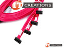 MOLEX MINI SAS TO X4 SATA CABLE - ( 1 ) ONE SFF-8087 TO ( 4 ) FOUR SATA CONNECTORS preview image #2
