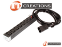 HP POWER DISTRIBUTION UNIT EXTENSION BAR - PDU STRIP ( 1 ) ONE C20 WITH 2.0M CORD ( 7 ) SEVEN C13 CONNECTORS