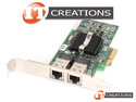 HP NC360T 1GBASE-T DUAL PORT PCI-E X4 SERVER ADAPTER - INTEL 82571EB CHIPSET 10/100/1000BASE-T / 1GB/S ETHERNET NETWORK CARD ( 2 ) TWO RJ45 CONNECTORS ( RJ-45 ) preview image #0