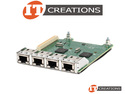 DELL / BROADCOM 5720 RNDC 1GBASE-T QUAD PORT RACK NETWORK DAUGHTER CARD - BCM5720 10 / 100 / 1000BASE-T / 1GB/S ETHERNET 4-PORT / 1GBE 4P QP1 SUPPORTS PCI-E 2.0 SPEEDS ( 4 ) FOUR RJ45 CONNECTORS ( RJ-45 )