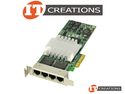 HP NC364T PCI-E X4 ( 4 ) FOUR RJ-45 PORTS 10 / 100 / 1000BASE-T QUAD PORT GIGABIT SERVER ADAPTER preview image #0