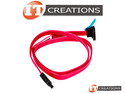 HP RED FLAT SATA DATA CABLE FOR HP PROLIANT ML330 G6 / ML350E G8 / ML350P G8 ( GEN8 ) - 24 INCH SERIAL ATA STRAIGHT TO UPRIGHT