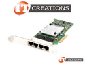 IBM INTEL I340-T4 NETWORK CARD PCI-E 2.0 X4 10 / 100 / 1000 QUAD PORT GIGABIT ETHERNET SERVER ADAPTER preview image #0