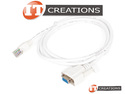 SERIAL PORT FEMALE TO RJ45 6FT CABLE - 72 INCH SERIAL 9 PIN TO CAT5 UTP RJ-45 preview image #0