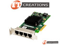 DELL / INTEL ETHERNET SERVER ADAPTER I350-T4 1GBASE-T QUAD PORT PCI-E 2.1 X4 NETWORK CARD - I350T4 10 / 100 / 1000BASE-T / 1GB/S ETHERNET 4-PORT / 1GBE 4P PCI-E 2.0 / PCIE GEN2 ( 5 GT/S ) ( 4 ) FOUR RJ45 CONNECTORS ( RJ-45 ) preview image #0