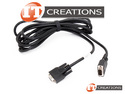 HP DE-9 SERIAL PORT 12FT CABLE ADAPTER - 144 INCH ( 12 FT ) DE9 ( DB9 ) 9 PIN MALE TO FEMALE preview image #0