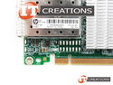 HP 554FLR ADAPTER 10GB PCI-E 2.0 X8 ( 2 ) TWO SFP+ TRANSCEIVER PORTS FLEXIBLELOM FLEXFABRIC preview image #2