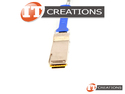 HP / MELLANOX QUAD SMALL FORM FACTOR PLUGGABLE QSFP INFINIBAND IB COPPER 3M CABLE - 9.84FT FOURTEEN DATA RATE FDR 56GB/S preview image #1