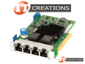 HP 366FLR 1GBE 4 PORT 10 / 100 / 1000BASE-T PCI-E 2.1 X4 FLEXIBLELOM ETHERNET ADAPTER FOR HPE PROLIANT GEN8 / GEN9 / GEN10 SERVERS - INTEL I350 BASED / I350-T4V2 PCI-E X4 ( X8 INTERFACE ) ( 4 ) FOUR RJ45 CONNECTORS ( RJ-45 )