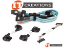 HP CABLE ASSEMBLY KIT FOR HP PROLIANT DL560 G8 ( GEN8 ) - SIDEBAND FAN CBL / X2 POWER CABLES 2X4 ( PRIMARY AND SECONDARY ) / DUAL MINI SAS SFF-8087 CABLE