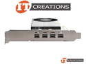NVIDIA T1000 TURING GPU 4GB 896 CUDA CORES MEMORY INTERFACE 128 BIT GDDR6 MEMORY BANDWIDTH 160GB/S PCI-E 3.0 X16 ( 4 ) FOUR MINI DISPLAYPORTS DP GRAPHICS PROCESSING UNIT VIDEO CARD preview image #2