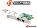 HP / ALLIED TELESIS AT-2911T/2 - 901 NIC 1GBE DUAL PORT PCI-E X1 NETWORK INTERFACE CARD - 10 / 100 / 1000T / 1GB/S ETHERNET 2-PORT / DP1 ( 2 ) TWO RJ45 PORTS ( RJ-45 ) preview image #1