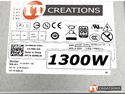 DELL POWER SUPPLY 1300W 100-240V 14-7A 50-60HZ 80 PLUS GOLD preview image #1