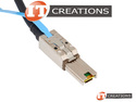 HP EXT MINI SAS TO EXT HYB HD MINI SAS 28 AWG CABLE 2M - EXTERNAL SFF-8644 HD MINI SAS TO EXTERNAL SFF-8088 MINI SAS preview image #1