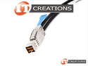HP EXTERNAL MINI SAS HD 0.5M CABLE - 20 INCH SFF-8644 CONNECTORS ( 16 IN ) IPASS X4 HIGH DENSITY preview image #1
