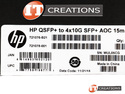 HP / HPE 40G QSFP+ TO 4X10G SFP+ AOC 15M CABLE - 40GB/S / 10GB/S ACTIVE OPTICAL ( 1 ) ONE QUAD SMALL FORM FACTOR PLUGGABLE PLUS TO ( 4 ) FOUR SMALL FORM FACTOR PLUGGABLE PLUS preview image #2