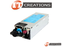HP POWER SUPPLY 500W INPUT 100-240V 50-60HZ 5.8-2.8A 80 PLUS PLATINUM 94% EFFICIENCY HOT PLUG preview image #0