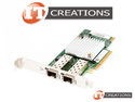 HP 570SFP+ NIC 10GB 2 PORT ETHERNET NETWORK INTERFACE CARD ADAPTER - NETWORK PROCESSOR SOLAR SFC9020 ( 2 ) TWO SMALL FORM FACTOR PLUGGABLE PLUS TRANSCEIVER PORTS preview image #0