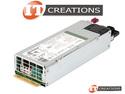 HP POWER SUPPLY 1600W AC INPUT 200-240V 8.7A 50-60HZ 80 PLUS PLATINUM 96% EFFICIENCY LOW HALOGEN HOT PLUG - REDUNDANT OUTPUT +12V - 133.33A preview image #1