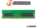 HP / HPE 16GB PC4-21300R DDR4-2666V-R REGISTERED ECC 2RX8 CL19 288 PIN 1.20V MEMORY MODULE ( PC4-2666V-R ) preview image #1